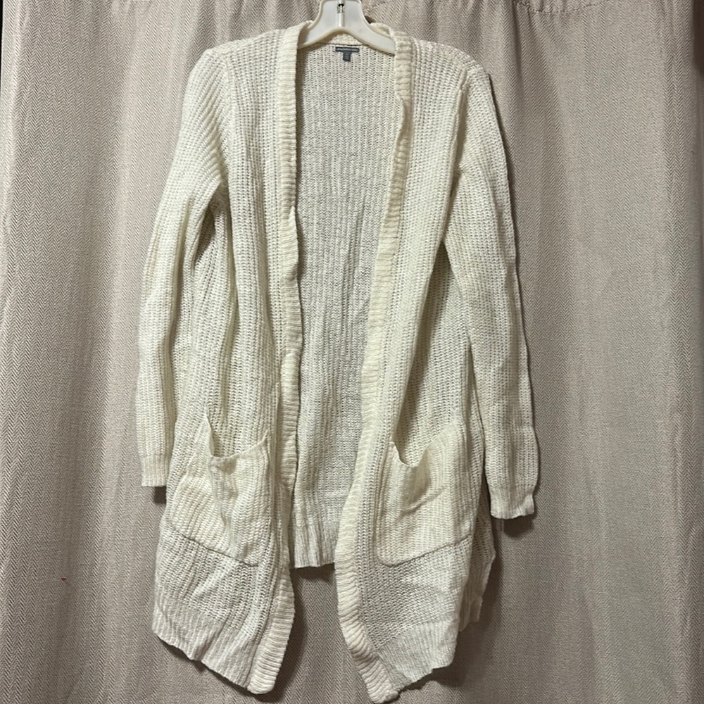 Cream knit sweater